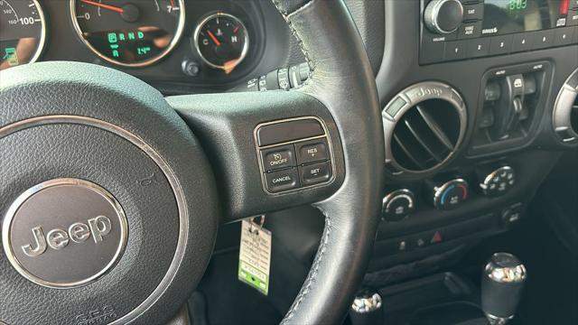used 2017 Jeep Wrangler Unlimited car, priced at $18,966