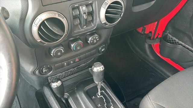 used 2017 Jeep Wrangler Unlimited car, priced at $18,966