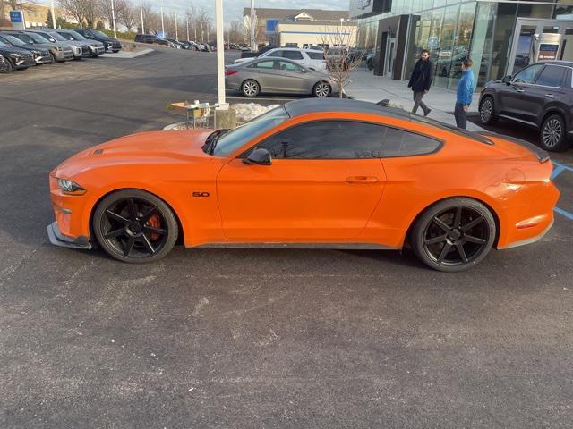 used 2021 Ford Mustang car, priced at $33,132