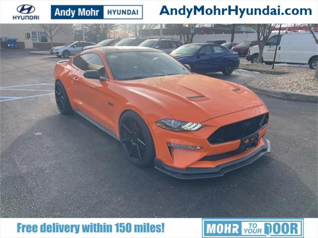 used 2021 Ford Mustang car, priced at $33,132