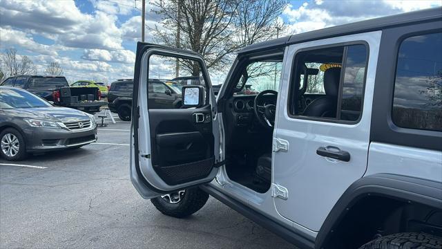 used 2022 Jeep Wrangler Unlimited 4xe car, priced at $36,313