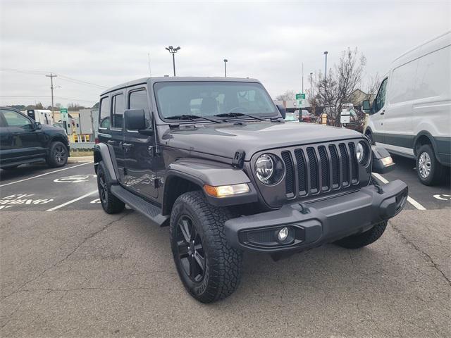 used 2021 Jeep Wrangler Unlimited car, priced at $30,861