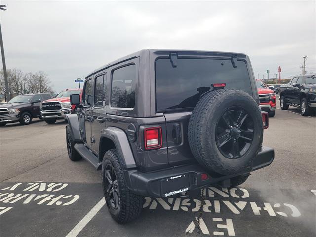 used 2021 Jeep Wrangler Unlimited car, priced at $30,861