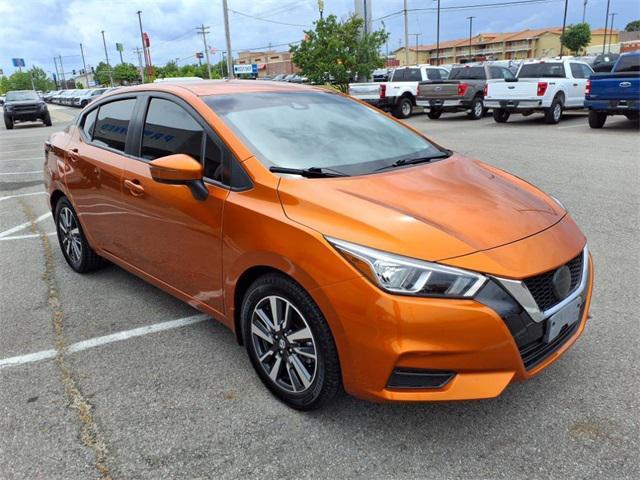 used 2021 Nissan Versa car, priced at $15,402