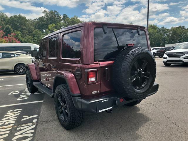 used 2021 Jeep Wrangler Unlimited car, priced at $33,361