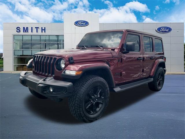 used 2021 Jeep Wrangler Unlimited car, priced at $33,361