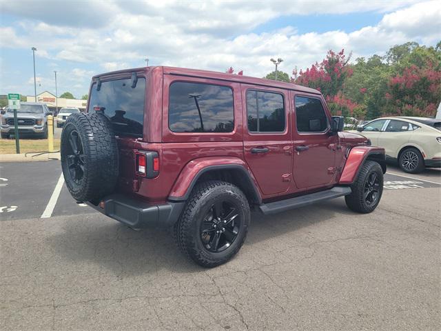 used 2021 Jeep Wrangler Unlimited car, priced at $33,361