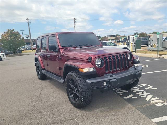 used 2021 Jeep Wrangler Unlimited car, priced at $33,361