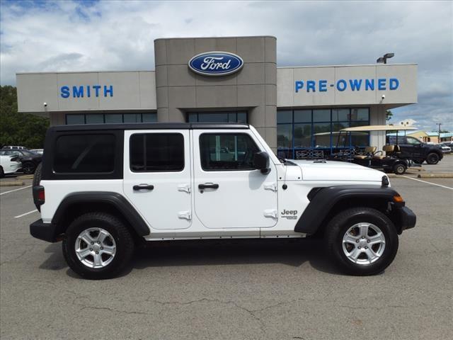 used 2020 Jeep Wrangler Unlimited car, priced at $31,984