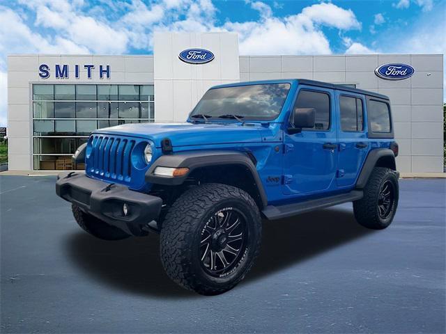 used 2022 Jeep Wrangler Unlimited car, priced at $26,178