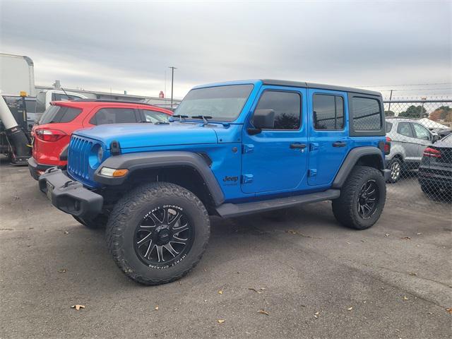 used 2022 Jeep Wrangler Unlimited car, priced at $26,957