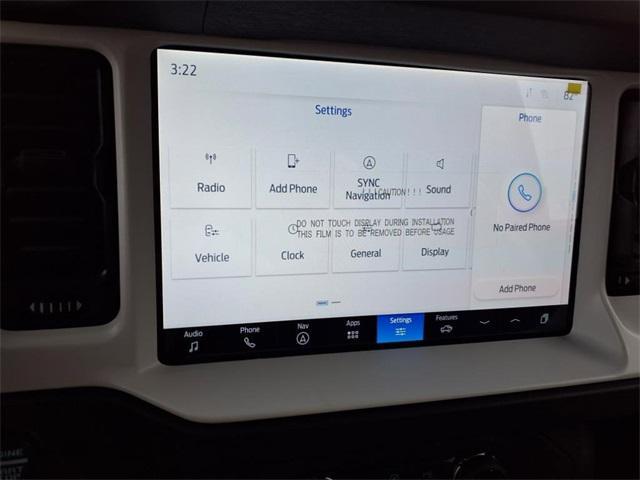 new 2025 Ford Bronco car, priced at $74,154