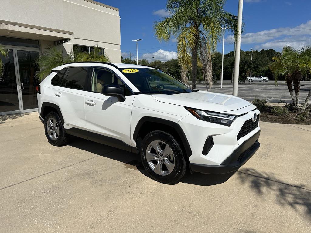 used 2023 Toyota RAV4 Hybrid car, priced at $31,499