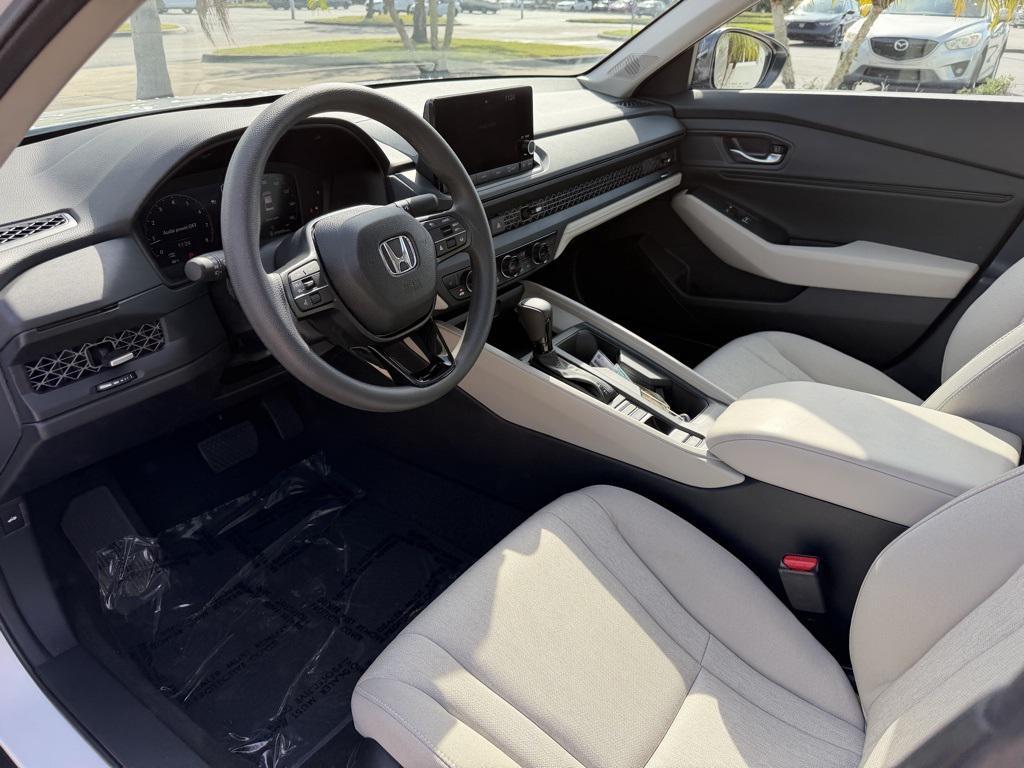 used 2025 Honda Accord car, priced at $27,981