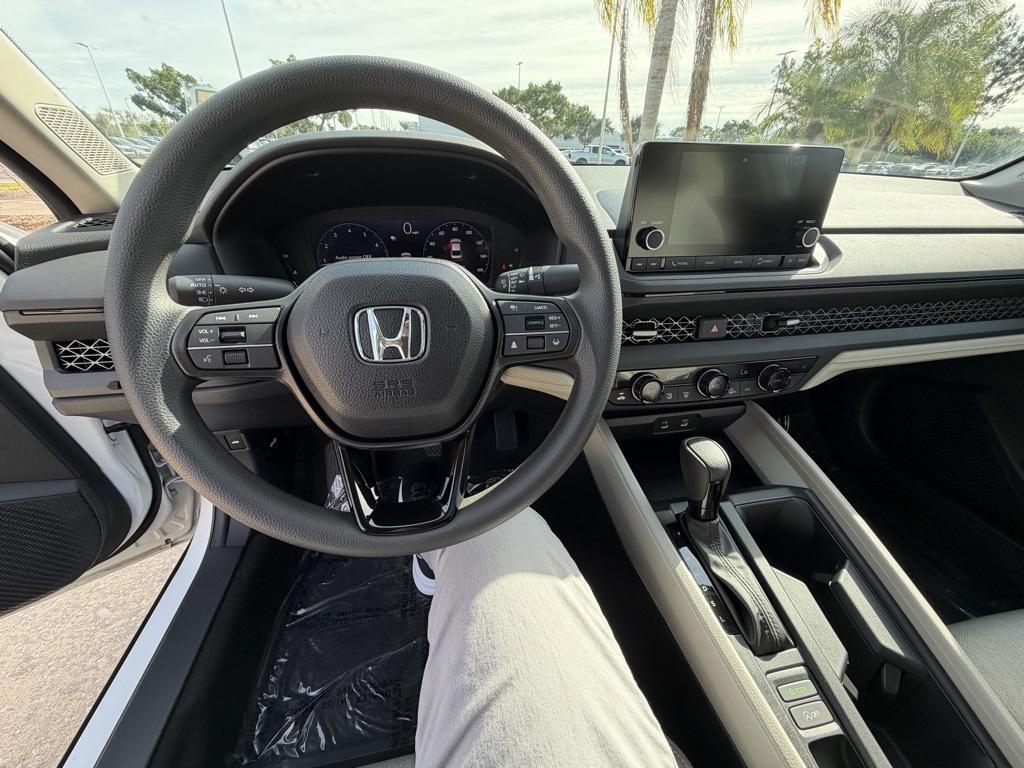 used 2025 Honda Accord car, priced at $27,981