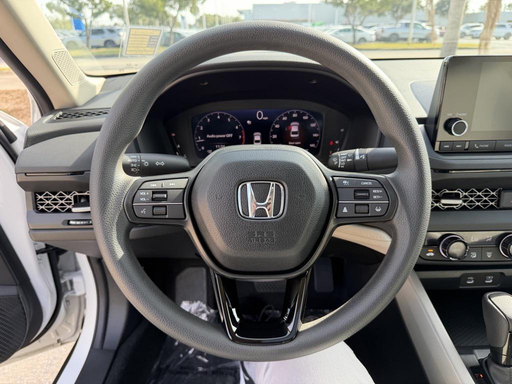 used 2025 Honda Accord car, priced at $27,981