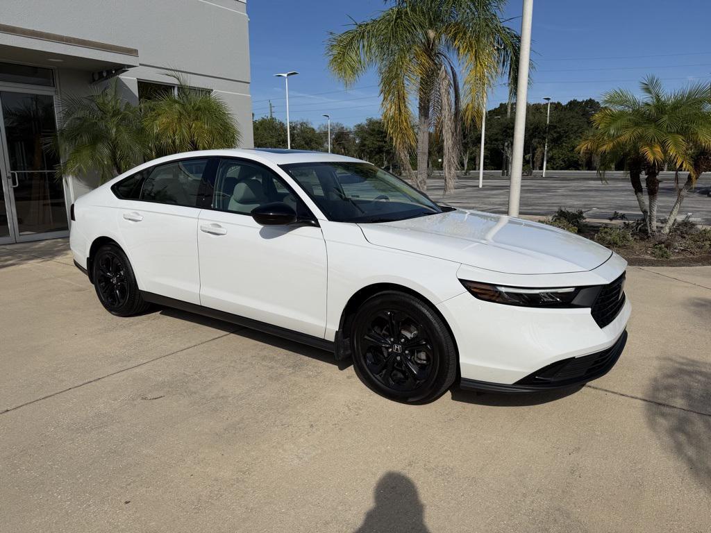 used 2025 Honda Accord car, priced at $27,981