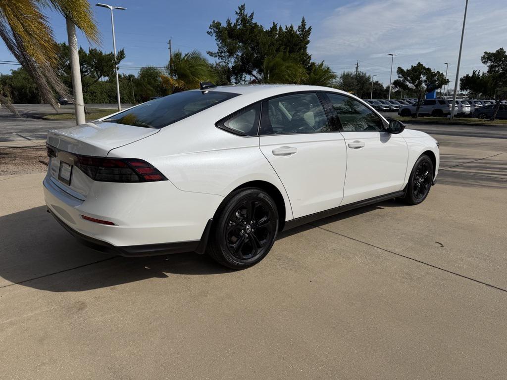 used 2025 Honda Accord car, priced at $27,981