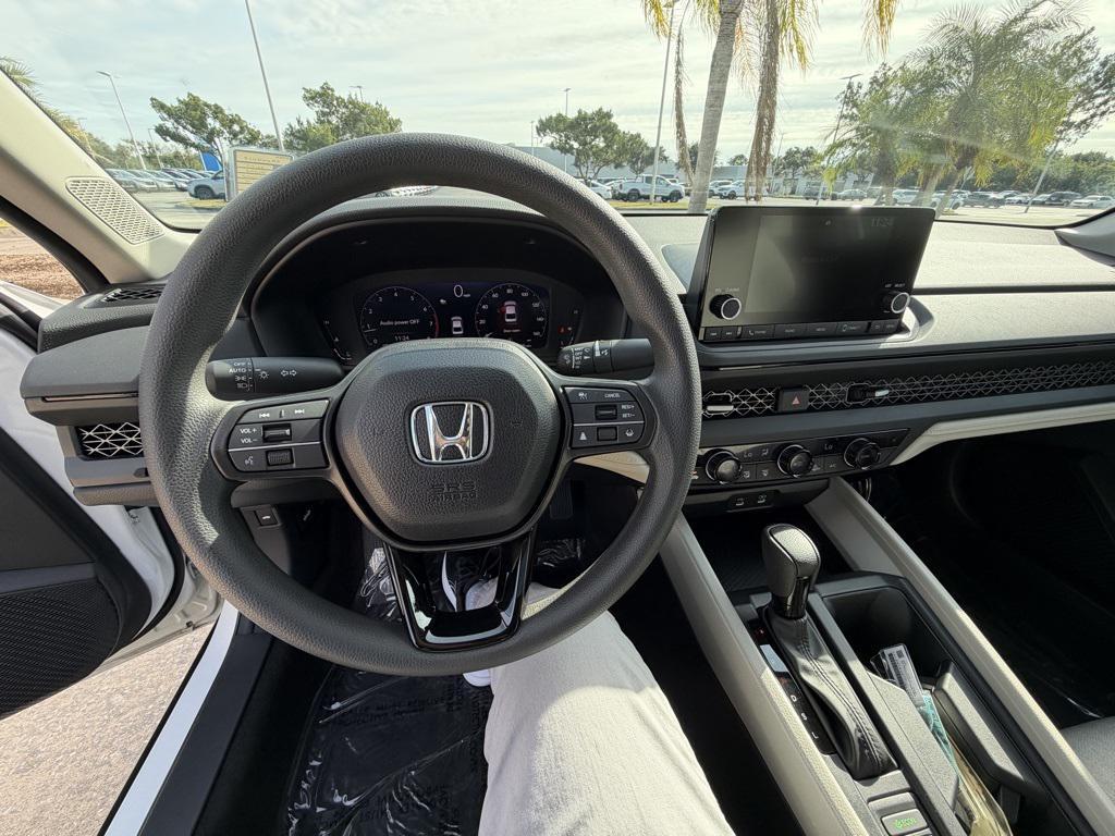 used 2025 Honda Accord car, priced at $27,981