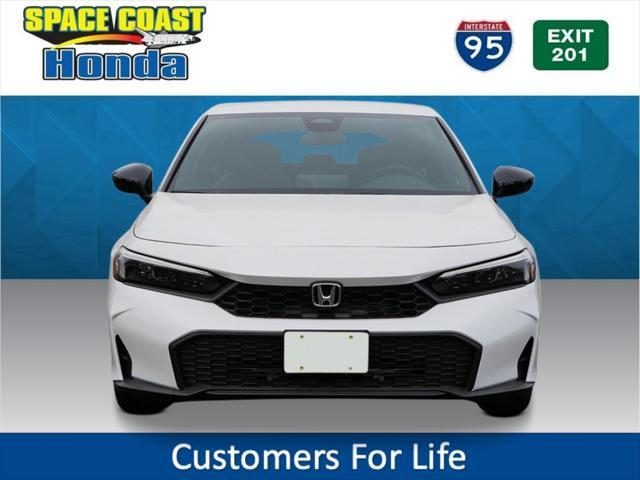 new 2025 Honda Civic car, priced at $29,055