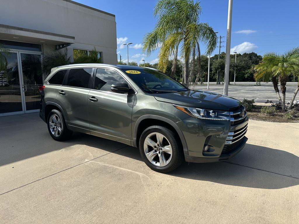 used 2018 Toyota Highlander car, priced at $22,957