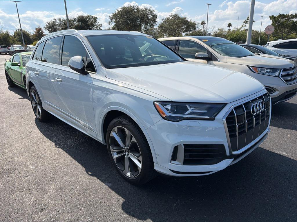 used 2022 Audi Q7 car, priced at $29,998