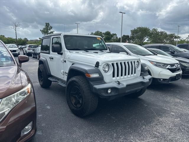 used 2020 Jeep Wrangler car, priced at $23,749