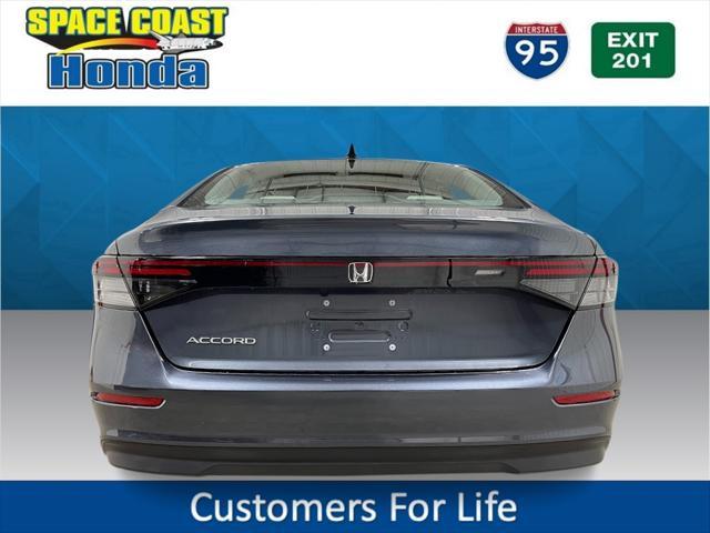 new 2025 Honda Accord car, priced at $31,710