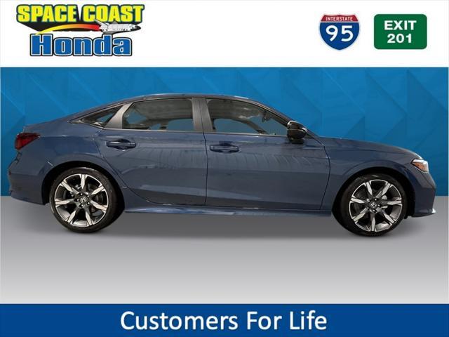 new 2025 Honda Civic Hybrid car, priced at $33,555