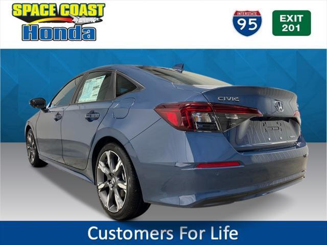 new 2025 Honda Civic Hybrid car, priced at $33,555