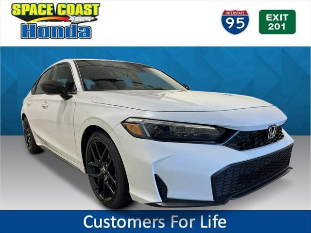 new 2025 Honda Civic car, priced at $29,055
