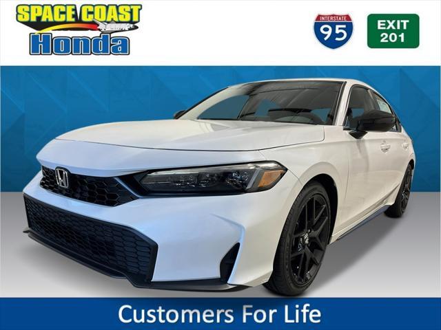 new 2025 Honda Civic car, priced at $29,055