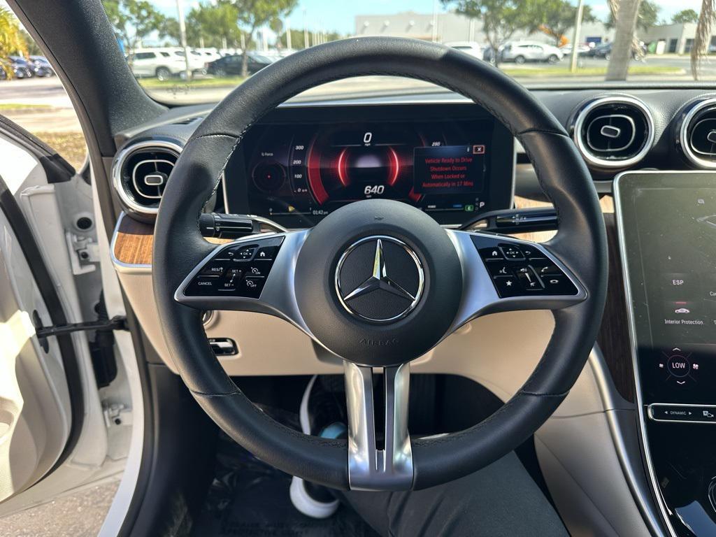 used 2024 Mercedes-Benz C-Class car, priced at $39,999