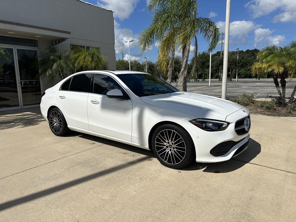 used 2024 Mercedes-Benz C-Class car, priced at $39,999