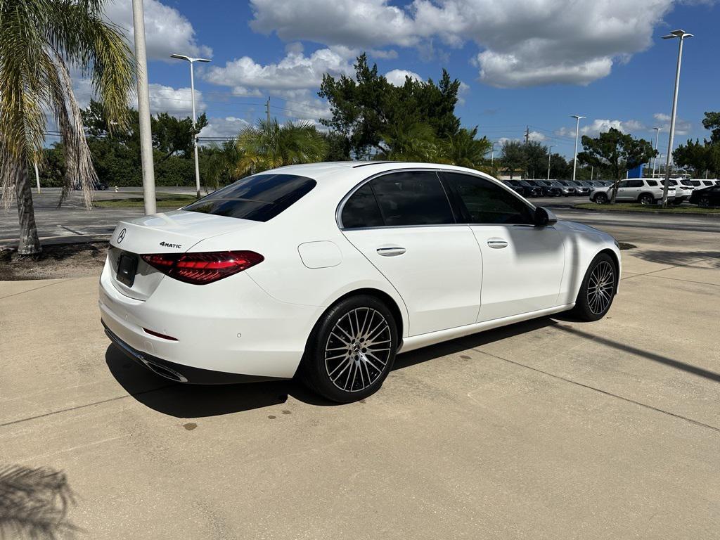 used 2024 Mercedes-Benz C-Class car, priced at $39,999