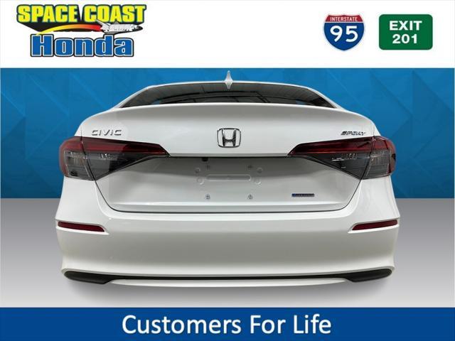 new 2025 Honda Civic Hybrid car, priced at $30,555