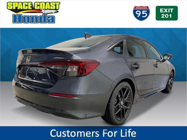 new 2025 Honda Civic Hybrid car, priced at $30,100