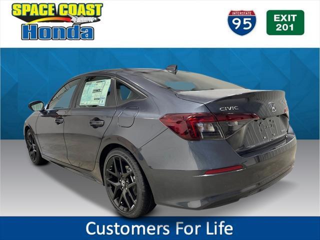 new 2025 Honda Civic Hybrid car, priced at $30,100
