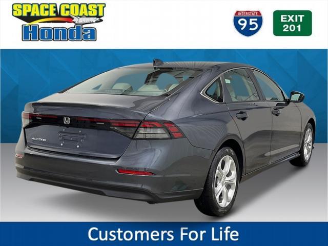 new 2025 Honda Accord car, priced at $29,445