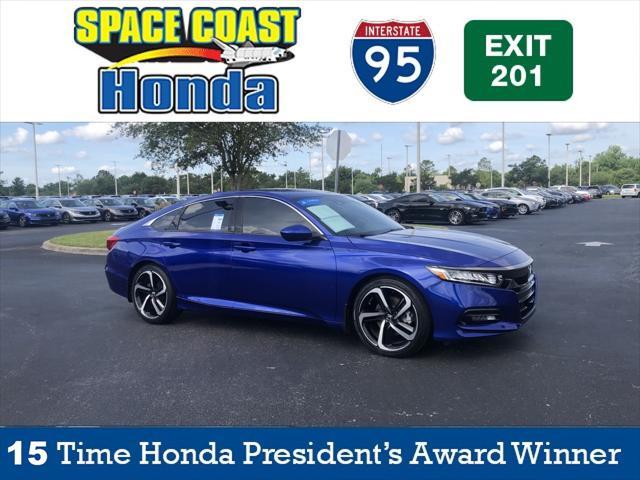 used 2018 Honda Accord car, priced at $19,249