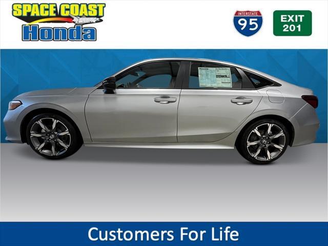 new 2025 Honda Civic Hybrid car, priced at $33,100