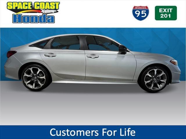 new 2025 Honda Civic Hybrid car, priced at $33,100