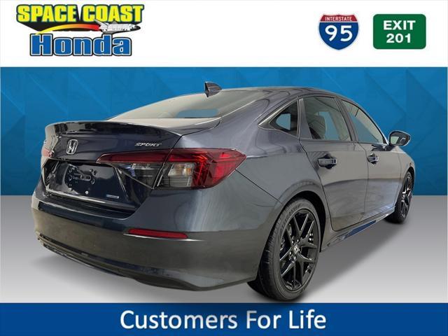 new 2025 Honda Civic Hybrid car, priced at $30,100