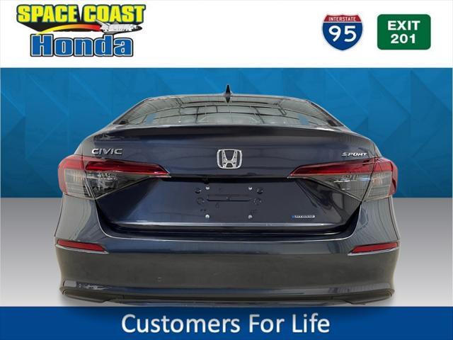 new 2025 Honda Civic Hybrid car, priced at $30,100