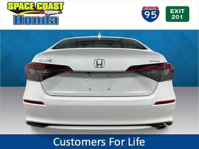 new 2025 Honda Civic car, priced at $27,855