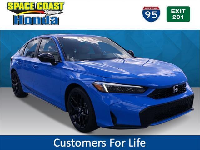 new 2025 Honda Civic Hybrid car, priced at $31,755