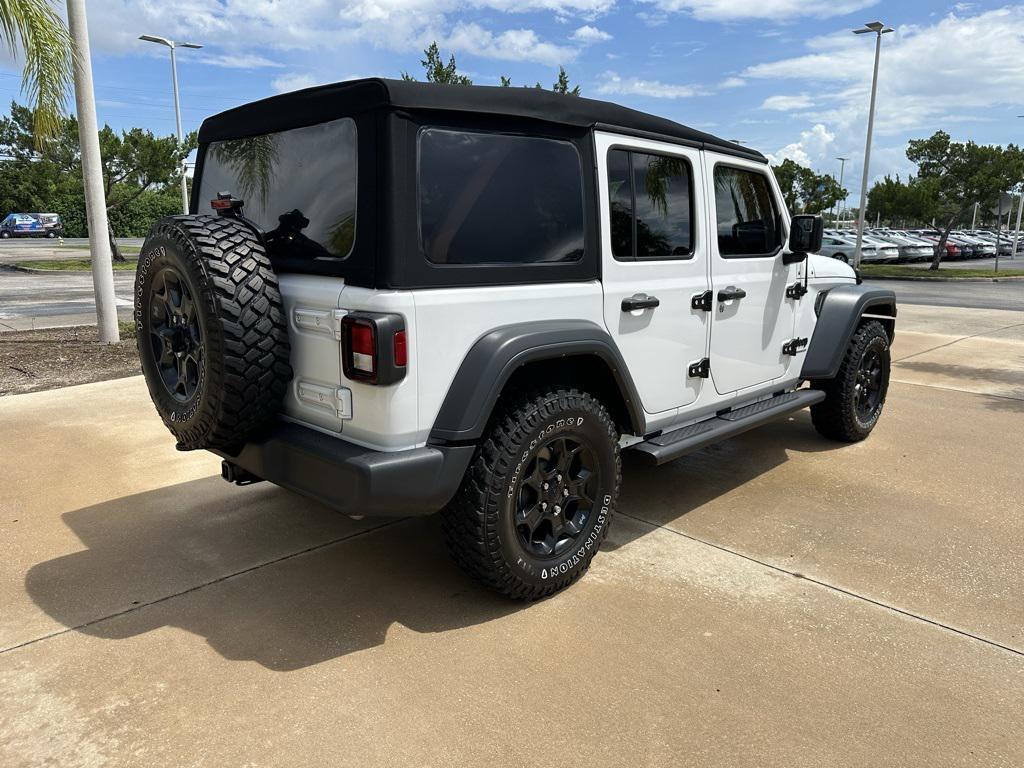 used 2023 Jeep Wrangler car, priced at $29,171