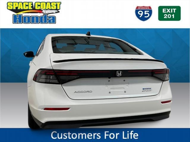 new 2025 Honda Accord Hybrid car, priced at $35,260