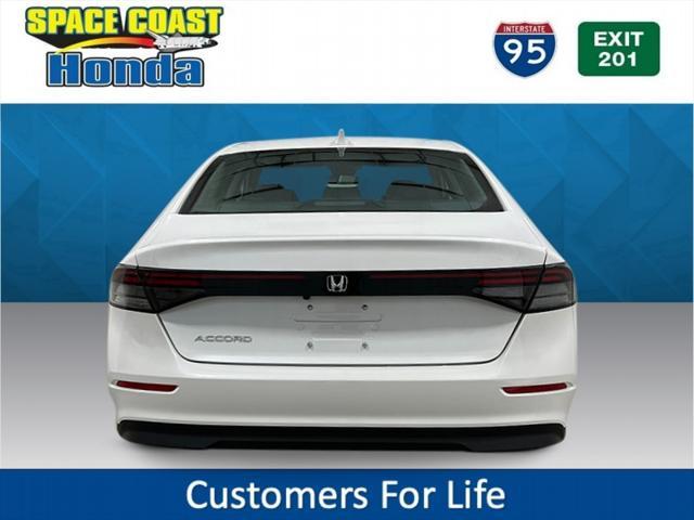 new 2025 Honda Accord car, priced at $29,900