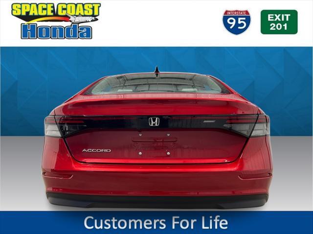 new 2025 Honda Accord car, priced at $32,165